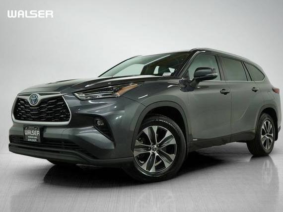 TOYOTA HIGHLANDER 2022 5TDGBRCH5NS556615 image