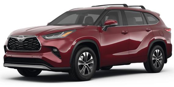 TOYOTA HIGHLANDER 2022 5TDGZRAH9NS560732 image