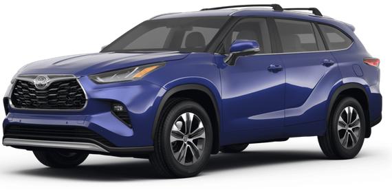 TOYOTA HIGHLANDER 2022 5TDGZRBH1NS580603 image
