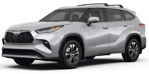 TOYOTA HIGHLANDER 2022 5TDGZRAH1NS543908 image