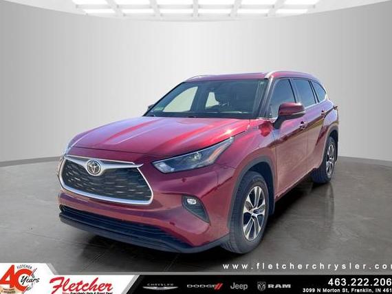 TOYOTA HIGHLANDER 2022 5TDGZRBH5NS172315 image