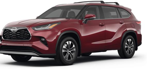 TOYOTA HIGHLANDER 2022 5TDGZRAHXNS558861 image