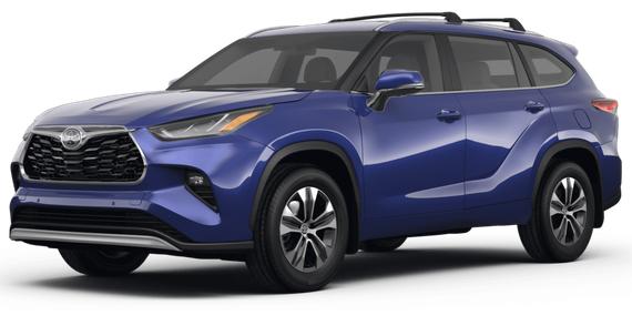 TOYOTA HIGHLANDER 2022 5TDGZRAHXNS134855 image