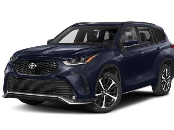 TOYOTA HIGHLANDER 2022 5TDGZRAH8NS129878 image