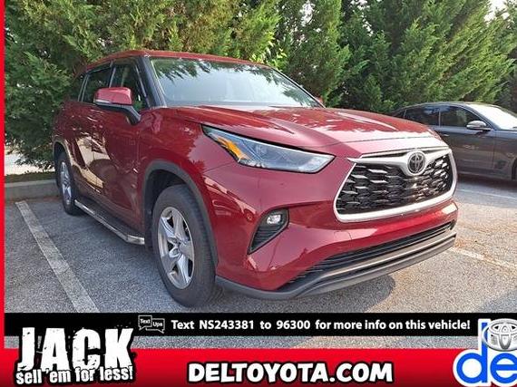 TOYOTA HIGHLANDER 2022 5TDBZRBH9NS243381 image