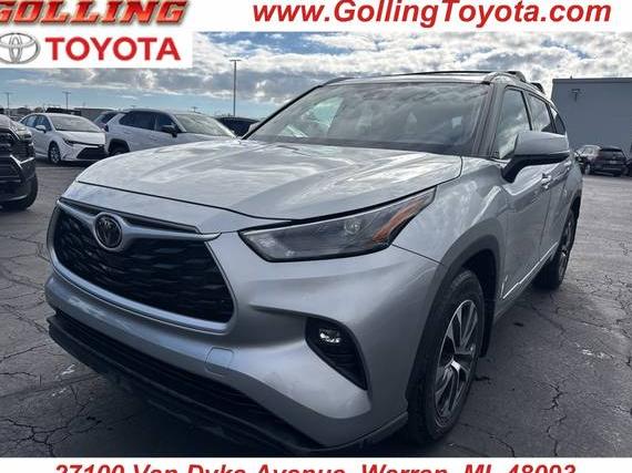 TOYOTA HIGHLANDER 2022 5TDGZRBH2NS250307 image TOYOTA HIGHLANDER 2022 5TDGZRBH2NS250307 image