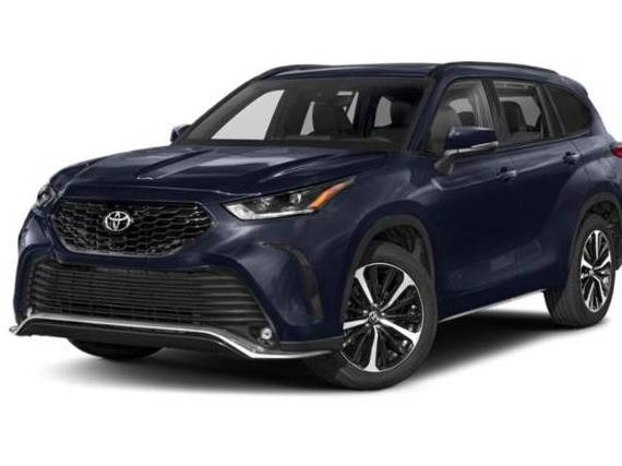 TOYOTA HIGHLANDER 2022 5TDGZRAH5NS127635 image