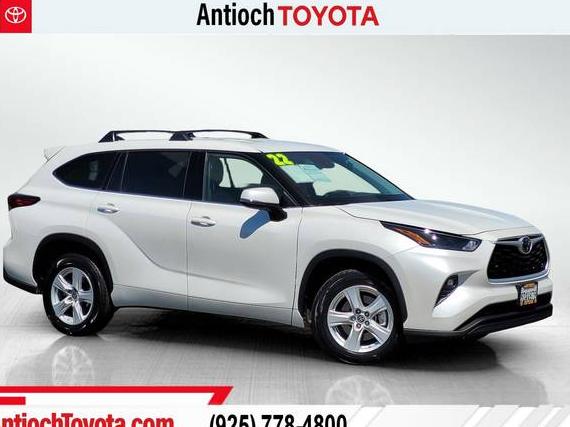 TOYOTA HIGHLANDER 2022 5TDZZRAH7NS558468 image