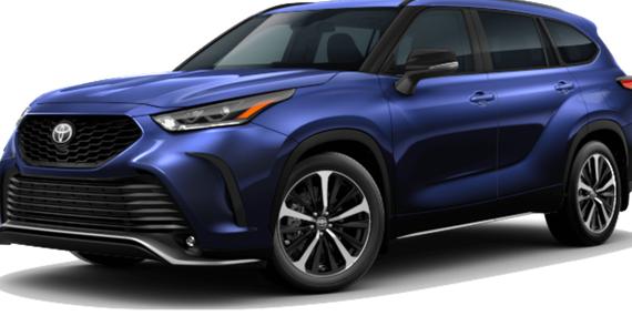 TOYOTA HIGHLANDER 2022 5TDLZRBH0NS258100 image