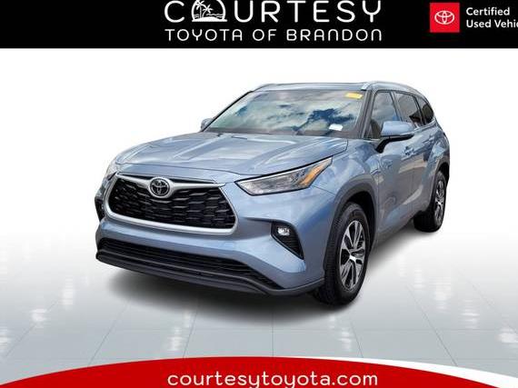 TOYOTA HIGHLANDER 2022 5TDGZRAH2NS128550 image