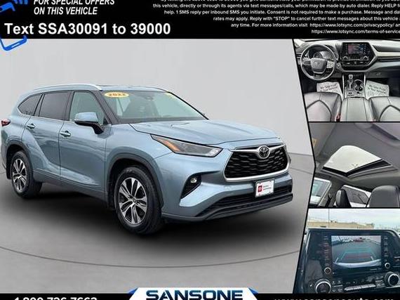 TOYOTA HIGHLANDER 2022 5TDGZRBH3NS173009 image