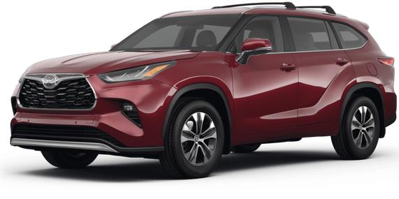 TOYOTA HIGHLANDER 2022 5TDGZRAH4NS116593 image