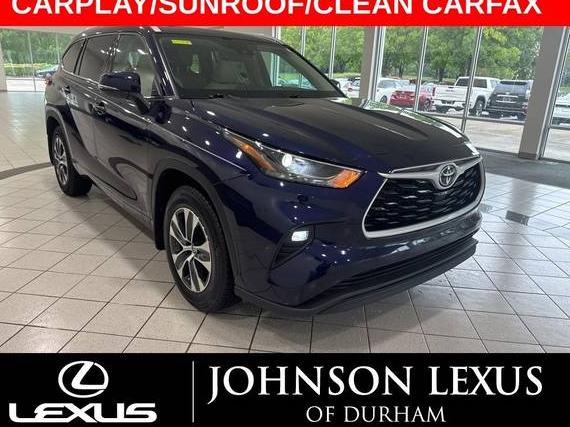 TOYOTA HIGHLANDER 2022 5TDGZRAH5NS552319 image