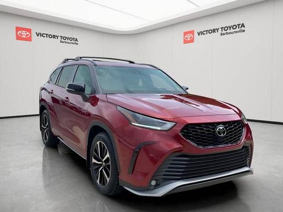 TOYOTA HIGHLANDER 2022 5TDLZRBH2NS248345 image