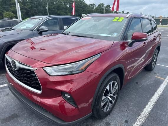 TOYOTA HIGHLANDER 2022 5TDGZRAH3NS545918 image