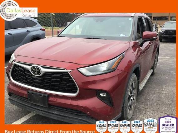 TOYOTA HIGHLANDER 2022 5TDGZRAHXNS548721 image TOYOTA HIGHLANDER 2022 5TDGZRAHXNS548721 image