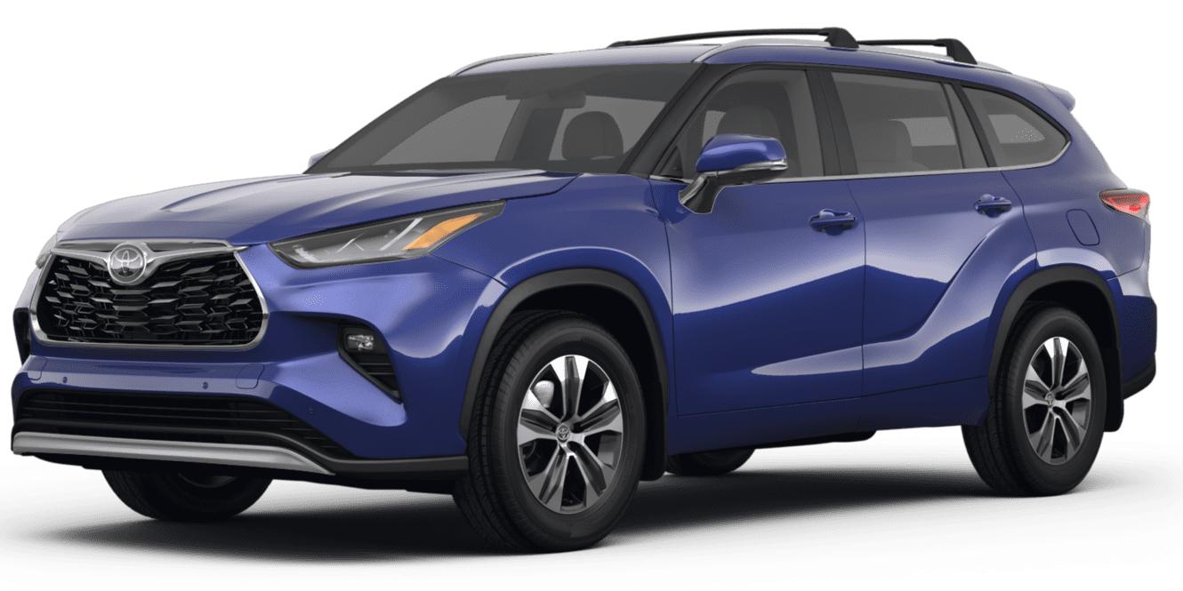 TOYOTA HIGHLANDER 2022 5TDGZRBH5NS256571 image
