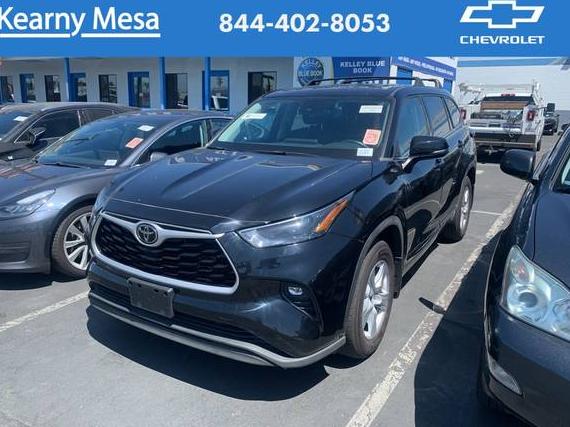 TOYOTA HIGHLANDER 2022 5TDZZRAH9NS100575 image