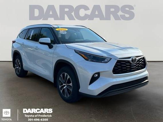 TOYOTA HIGHLANDER 2022 5TDGZRBH4NS584807 image TOYOTA HIGHLANDER 2022 5TDGZRBH4NS584807 image