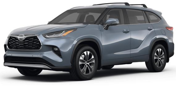 TOYOTA HIGHLANDER 2022 5TDGZRAH6NS128213 image