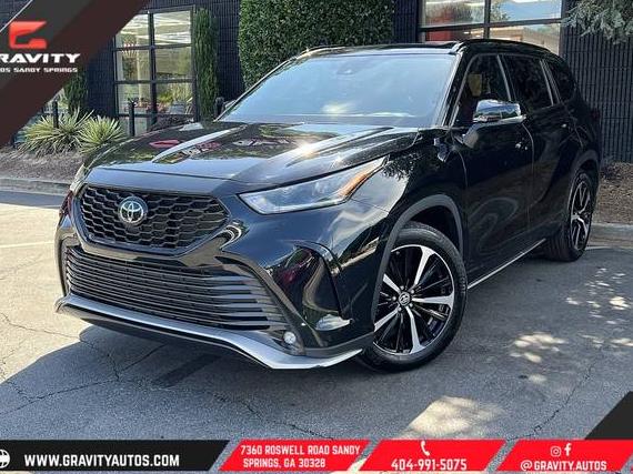 TOYOTA HIGHLANDER 2022 5TDLZRAH4NS101428 image
