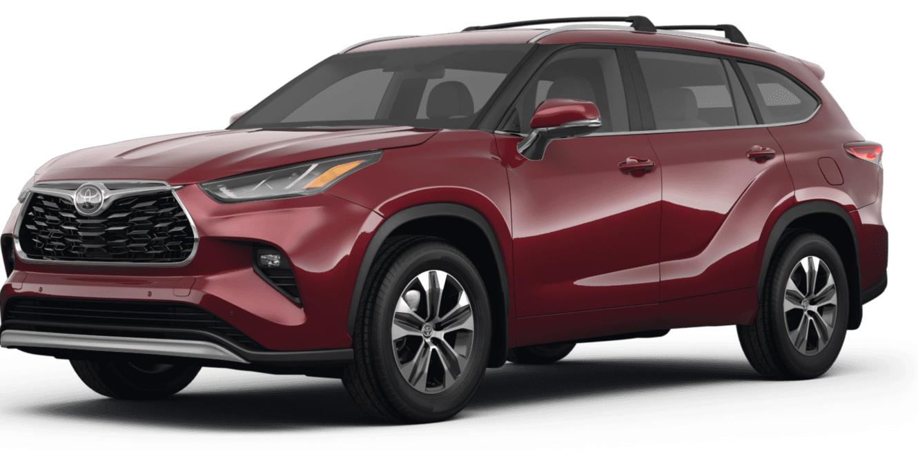 TOYOTA HIGHLANDER 2022 5TDGZRAH2NS541973 image