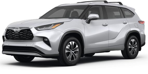 TOYOTA HIGHLANDER 2022 5TDGZRAH1NS545500 image