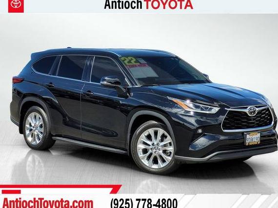 TOYOTA HIGHLANDER 2022 5TDDZRBH3NS592190 image