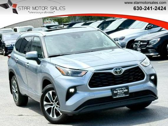 TOYOTA HIGHLANDER 2022 5TDGZRBH9NS202674 image