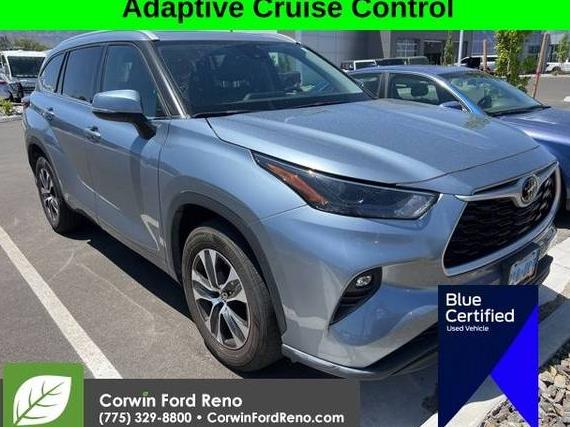 TOYOTA HIGHLANDER 2022 5TDGZRAH9NS117013 image