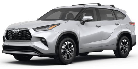 TOYOTA HIGHLANDER 2022 5TDGZRAH3NS107626 image