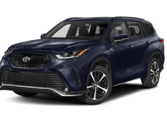 TOYOTA HIGHLANDER 2022 5TDGZRAH8NS127774 image