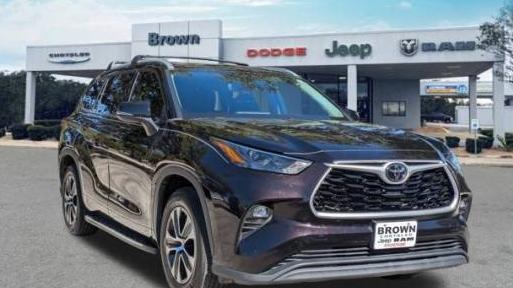 TOYOTA HIGHLANDER 2022 5TDGZRAHXNS100124 image