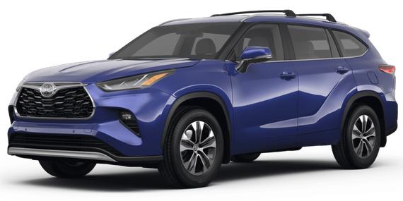 TOYOTA HIGHLANDER 2022 5TDGZRAH5NS142796 image