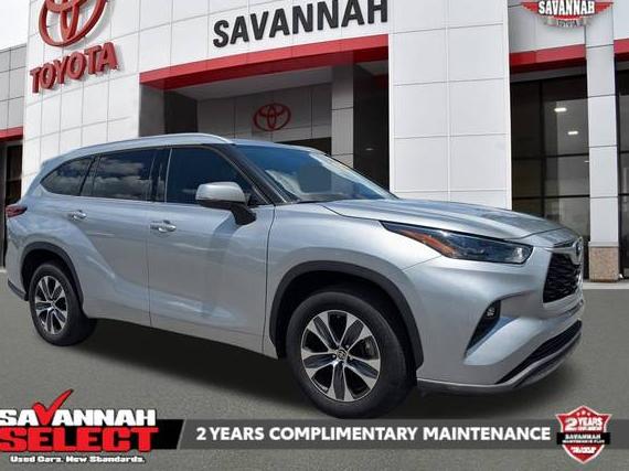 TOYOTA HIGHLANDER 2022 5TDGZRAHXNS134130 image