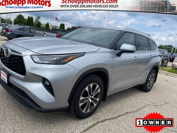TOYOTA HIGHLANDER 2022 5TDGBRCH9NS549277 image