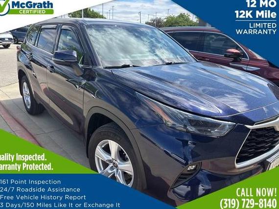 TOYOTA HIGHLANDER 2022 5TDBZRBH5NS243023 image