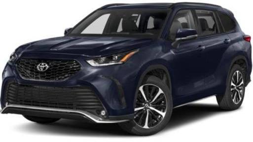 TOYOTA HIGHLANDER 2022 5TDGZRBH7NS588625 image