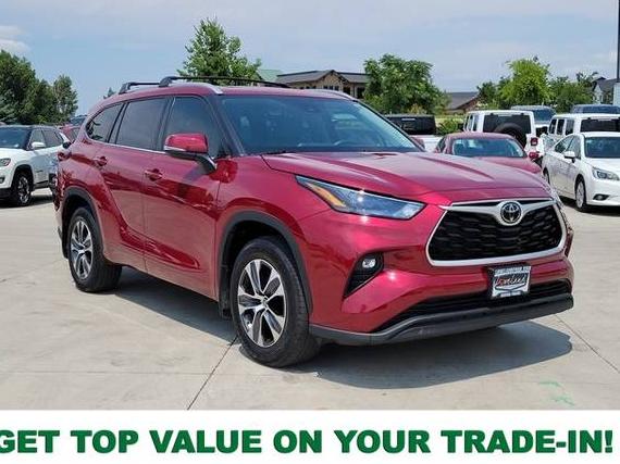 TOYOTA HIGHLANDER 2022 5TDHZRBH0NS594738 image