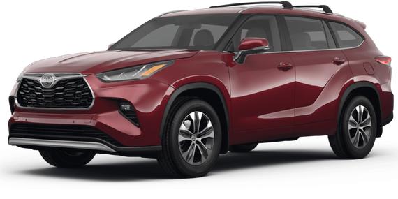 TOYOTA HIGHLANDER 2022 5TDGZRBHXNS588392 image
