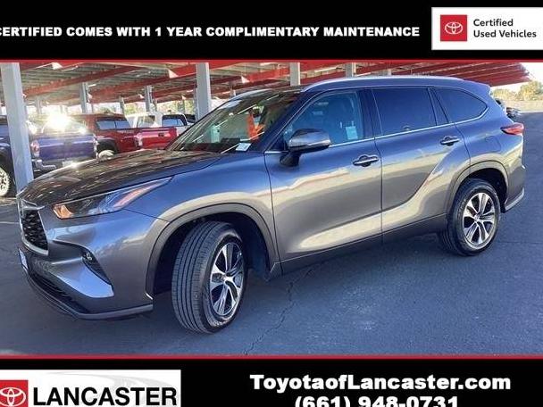 TOYOTA HIGHLANDER 2022 5TDGZRAH1NS113148 image