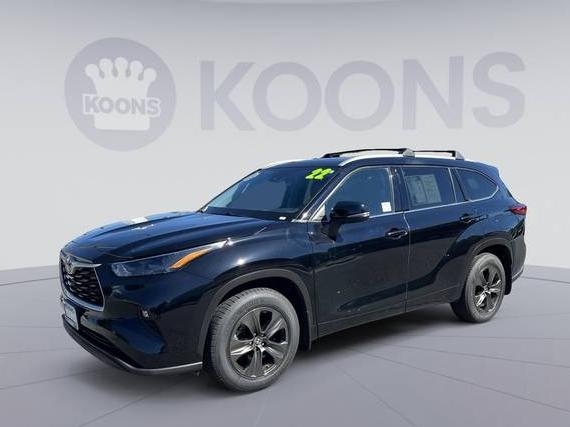 TOYOTA HIGHLANDER 2022 5TDGZRBH9NS587458 image