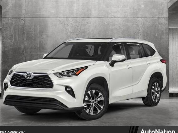 TOYOTA HIGHLANDER 2022 5TDGZRAH9NS545857 image