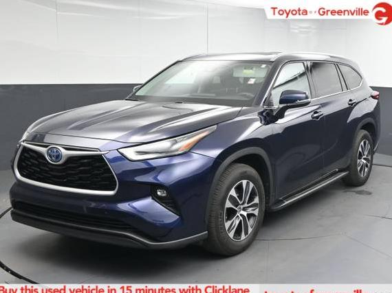 TOYOTA HIGHLANDER 2022 5TDGARAH8NS510525 image