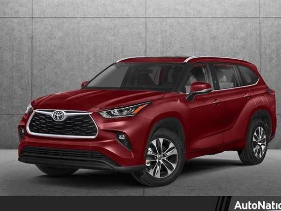 TOYOTA HIGHLANDER 2022 5TDGZRBH1NS590824 image