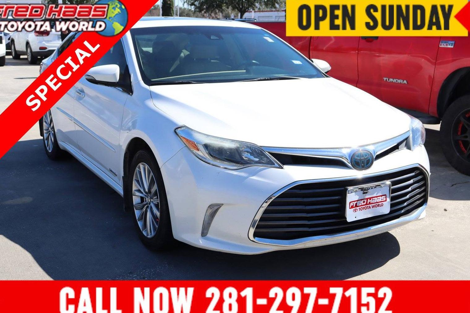 TOYOTA AVALON 2016 4T1BD1EB3GU054596 image