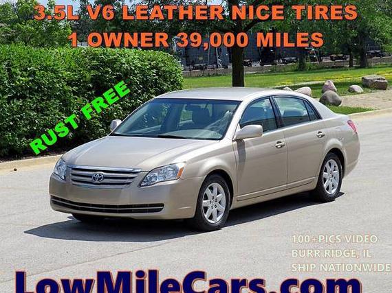 TOYOTA AVALON 2007 4T1BK36B37U186483 image