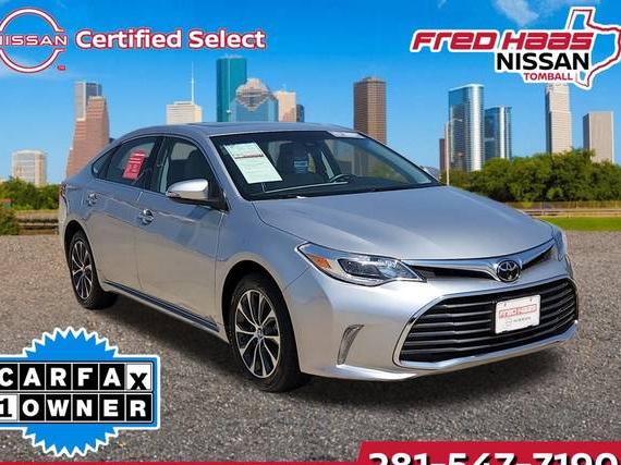 TOYOTA AVALON 2018 4T1BK1EB1JU278530 image