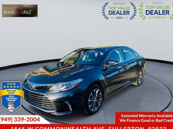 TOYOTA AVALON 2018 4T1BK1EBXJU279823 image TOYOTA AVALON 2018 4T1BK1EBXJU279823 image