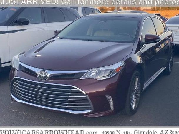 TOYOTA AVALON 2018 4T1BK1EB9JU268103 image